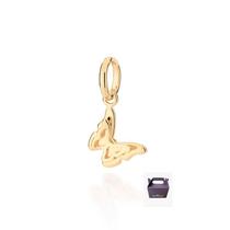 Pingente Borboleta Banhado Ouro 542730 Rommanel