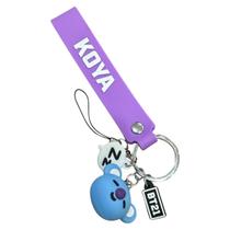 Pingente BT21 Tata Miniso Para Celular Bolsa Chave