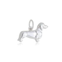 Pingente Cachorro Basset Prata 925 Kl Pingente Cachorro Basset Prata 925 Kl