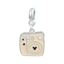 Pingente Camera Polaroid Mickey Prata Pulseiras Berloques