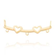 Pingente Canga Para 3 Pingentes De Filhos Em Ouro 18k Pingente Canga Para 3 Pingentes De Filhos Em Ouro 18k