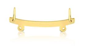 Pingente Canga para dois pingentes em ouro 10k - Tamanho: 3cm X 2,30mm