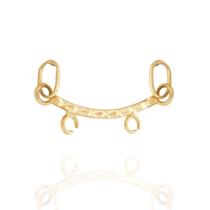 Pingente Canga Separador Trabalhado Em Ouro 18k Pingente Canga Separador Trabalhado Em Ouro 18k