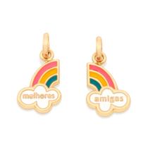 Pingente cara metade folheado a ouro 542438 Rommanel