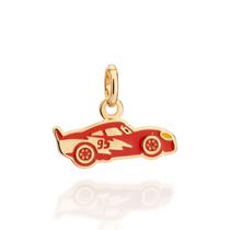 Pingente Carro Relâmpago McQueen BanhadoOuro Rommanel 542819