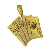 Pingente Cartas Baralho (g) - Banhado a Ouro 18k Pingente Cartas Baralho (g) - Banhado a Ouro 18k
