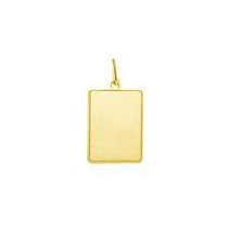 Pingente Chapa Lisa Ouro 18 kilates Peso 1.00 Grama 14 mm Pingente Chapa Lisa Ouro 18 kilates Peso 1.00 Grama 14 mm