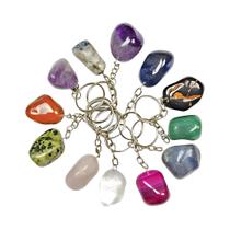 Pingente Chaveiro De Pedra Bruta Natural Rolada Diversos Modelos Pingente Chaveiro De Pedra Bruta Natural Rolada Diversos Modelos