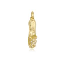 Pingente Chinelo Praiano Ouro Amarelo