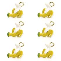 Pingente Coleção Frutas : Banana - 6 Unidades Pingente Coleção Frutas : Banana - 6 Unidades