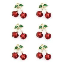 Pingente Coleção Frutas : Cereja - 6 Unidades Pingente Coleção Frutas : Cereja - 6 Unidades
