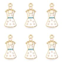 Pingente Coleção Viagem : Vestido - 6 Unidades Pingente Coleção Viagem : Vestido - 6 Unidades