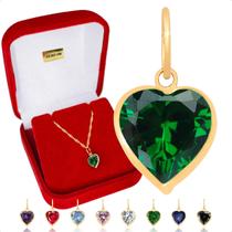 Pingente Coração 6mm Ouro 18k 750