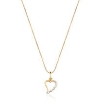 Pingente Coração Amor Delicado Em Ouro 18k P98 Pingente Coração Amor Delicado Em Ouro 18k P98