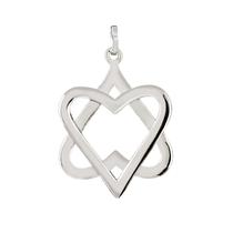 Pingente Coração Coleção Romântico em Prata 925
