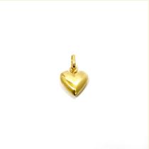 Pingente Coração De Ouro 18k Feminino Pingente Coração De Ouro 18k Feminino
