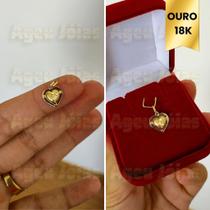 Pingente Coraçao Ouro 18k Berloque Ouro