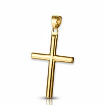 Pingente Corrente Cordão Colar Cruz Crucifixo Aço Inox Moda Pingente Corrente Cordão Colar Cruz Crucifixo Aço Inox Moda
