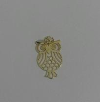 Pingente Coruja Em Ouro 18k Grande Pingente Coruja Em Ouro 18k Grande