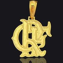 Pingente CRF Banhado a ouro 18k Pingente CRF Banhado a ouro 18k