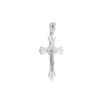Pingente Crucifixo Com Jesus Prata 925 Kl