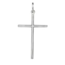 Pingente Crucifixo De Prata Pura 925 Palito Pingente Crucifixo De Prata Pura 925 Palito