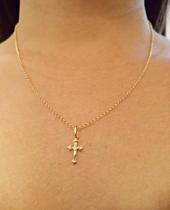 Pingente Crucifixo Em Ouro 18k