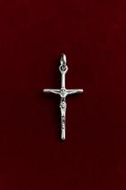 Pingente Crucifixo liso em prata 925 legitima tamaho M Pingente Crucifixo liso em prata 925 legitima tamaho M