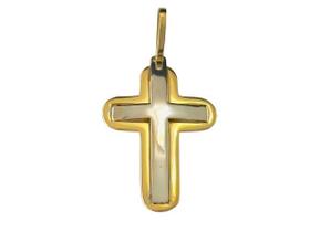 Pingente Crucifixo Ouro 18k Ishizaki - 2.44