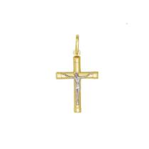 pingente cruz 20mm com cristo