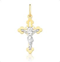Pingente Cruz Com Cristo Ouro 18k. Pingente Cruz Com Cristo Ouro 18k.