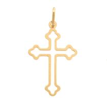 Pingente Cruz Crucifixo De Ouro 18k 750