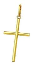 Pingente Cruz Crucifixo Masculino E Feminino De Ouro 18k 750 Pingente Cruz Crucifixo Masculino E Feminino De Ouro 18k 750