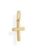 Pingente Cruz Em Ouro 18k Mini Pingente Cruz Em Ouro 18k Mini