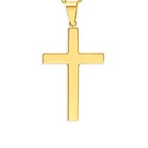 Pingente Cruz ouro 18 kilates 30 mm peso 3 gramas Pingente Cruz ouro 18 kilates 30 mm peso 3 gramas