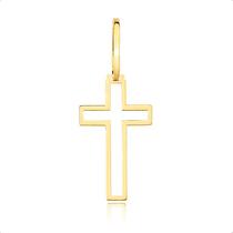 Pingente Cruz Ouro 18k 750