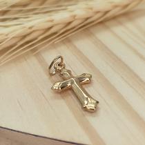 Pingente Cruz Ouro 18k gótica Pingente Cruz Ouro 18k gótica