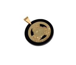 Pingente Curso Gestão Ambiental Profissão Folheado 18k