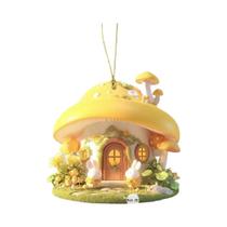 Pingente De Acrílico Rústico De Orelhão De Coelho De Cogumelo De Páscoa Para Pendurar No Espelho