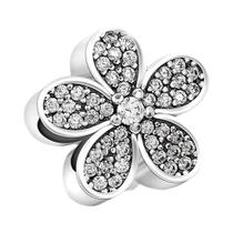 Pingente De Amor Trevo De Quatro Folhas Em Prata Esterlina 925 Com Zircônia CZ Para Pulseira, Pingente De Amor Trevo De Quatro Folhas Em Prata Esterlina 925 Com Zircônia CZ Para Pulseira,