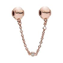 Pingente De Âncora Em Ouro Rosa Com Folha De Anjo, Pérola De Prata Esterlina 925 Para Acessórios De