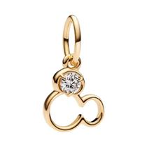 Pingente de Arco Vermelho - Charme para Pulseira DIY em Prata S925