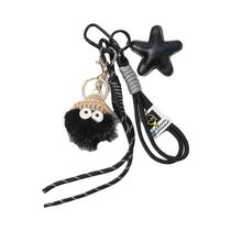 Pingente De Bolsa De Câmera Em Forma De Bola De Carvão Pequena E Fofa Para Meninas, Simples E