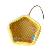 Pingente De Bolsa Transparente De PVC Em Forma De Maçã Vermelha, Acessório De Mochila Estilo Coreano