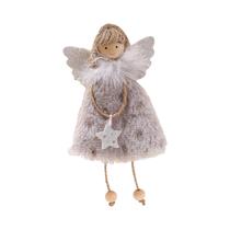 Pingente De Boneca Anjo Fofa 3PCS Decorações Para Árvore De Natal Ornamentos De Ano Novo Presente De Pingente De Boneca Anjo Fofa 3PCS Decorações Para Árvore De Natal Ornamentos De Ano Novo Presente De