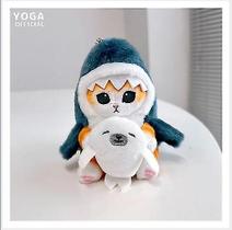 Pingente de boneca de pelúcia Boneca de pelúcia para gatos de 13 cm com enchimento de algodão PP Pingente de boneca de pelúcia Boneca de pelúcia para gatos de 13 cm com enchimento de algodão PP