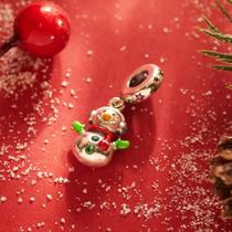 Pingente De Boneco De Neve De Prata Esterlina 925 Para DIY, Charms Para Pulseiras 2025 Pingente De Boneco De Neve De Prata Esterlina 925 Para DIY, Charms Para Pulseiras 2025