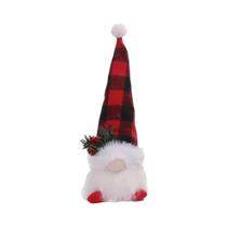 Pingente De Boneco De Pelúcia Gnomo Papai Noel LED Para Árvore, Casa, Decoração De Ano Novo E Natal,