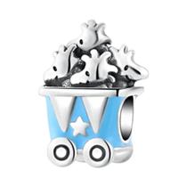 Pingente De Cão Cartoon Snoopy Charm Bead Em Prata Esterlina 925 Para Pulseira DIY Joias Femininas