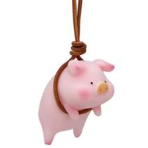 Pingente De Carro Fofo Em Forma De Porco Da Sorte